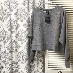 Nike Dri-Fit Cropped Plus Sweatshirt! NWT 2X!!!